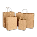 Kraft Paper Bag With Handle (Natural Kraft)